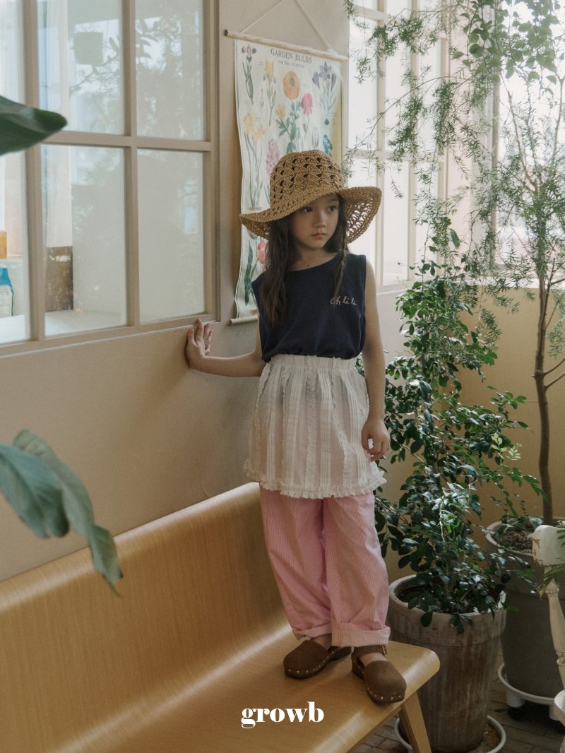 Grow B - Korean Children Fashion - #kidzfashiontrend - Breeze Skirt - 8
