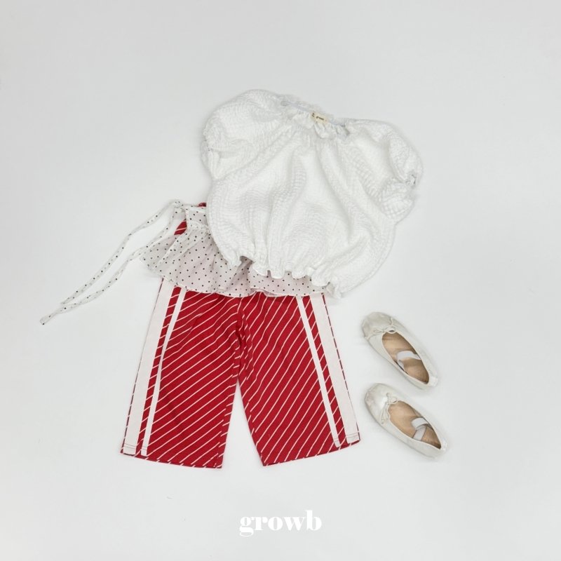Grow B - Korean Children Fashion - #littlefashionista - Claire Blouse Ivory - 2