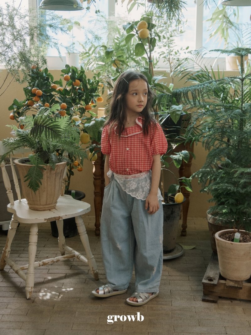Grow B - Korean Children Fashion - #littlefashionista - Rose Blouse - 11