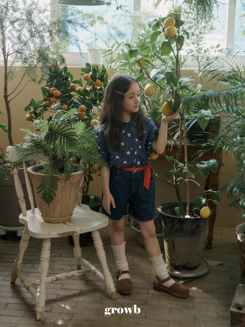 Grow B - Korean Children Fashion - #magicofchildhood - Daisy Shirt