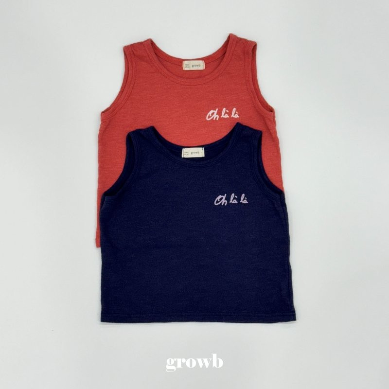 Grow B - Korean Children Fashion - #magicofchildhood - Bobo Sleeveless