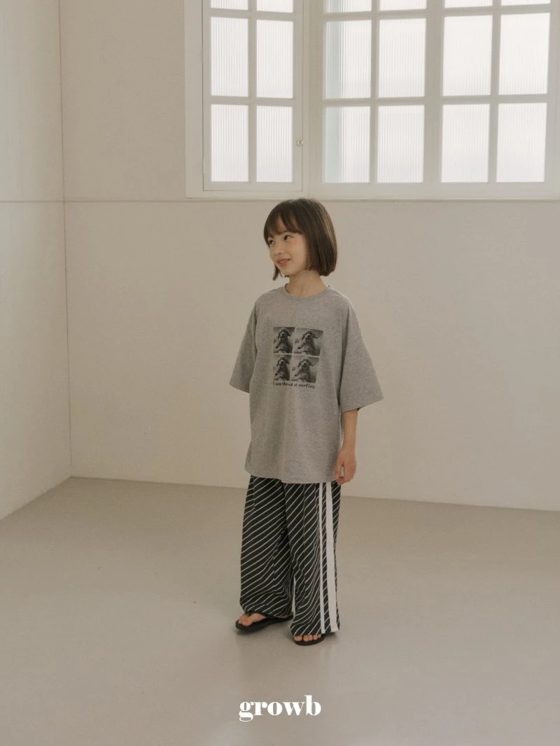 Grow B - Korean Children Fashion - #magicofchildhood - Surfer Dog Tee - 8
