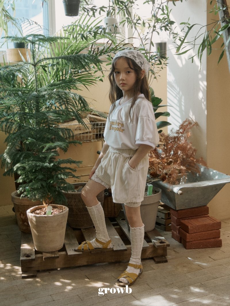 Grow B - Korean Children Fashion - #magicofchildhood - Roy Tee - 10