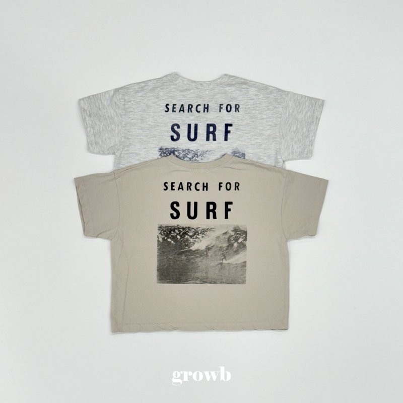 Grow B - Korean Children Fashion - #minifashionista - Surf Tee - 2