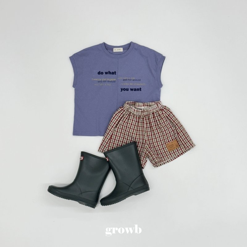 Grow B - Korean Children Fashion - #magicofchildhood - Half Sleeveless - 4