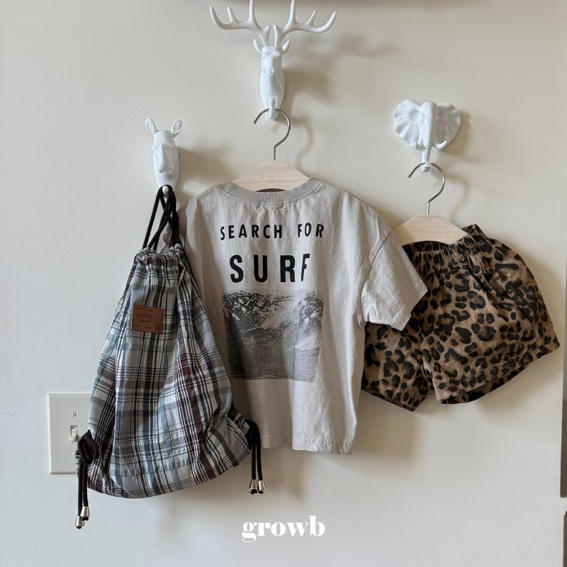 Grow B - Korean Children Fashion - #prettylittlegirls - Surf Tee - 3