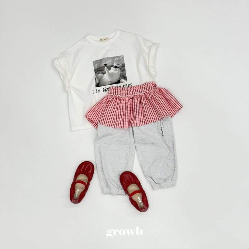 Grow B - Korean Children Fashion - #prettylittlegirls - Cock Tee - 2