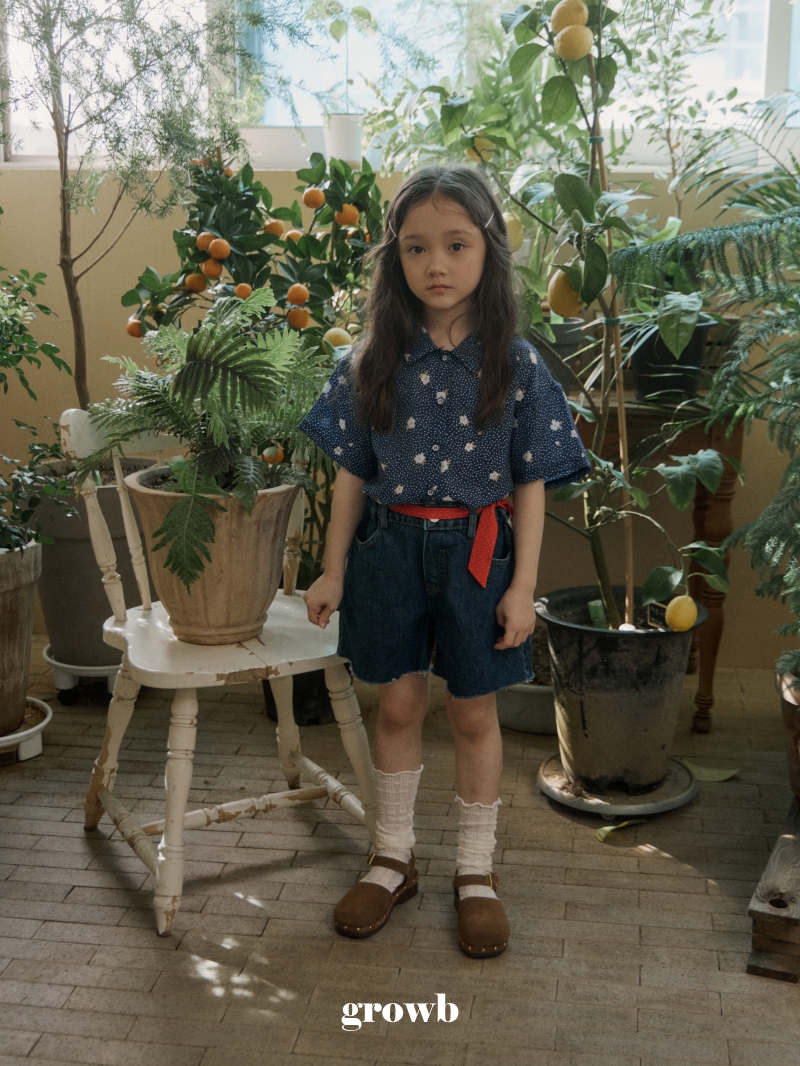 Grow B - Korean Children Fashion - #stylishchildhood - Daisy Shirt - 6