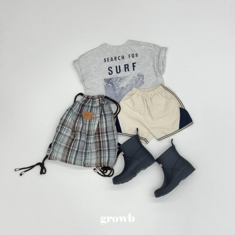 Grow B - Korean Children Fashion - #stylishchildhood - Surf Tee - 6