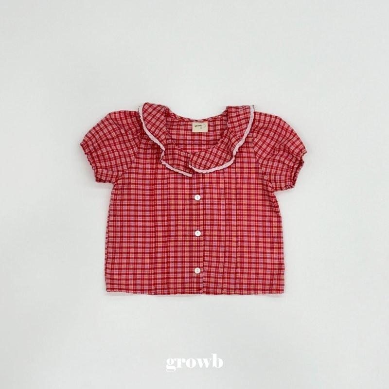 Grow B - Korean Children Fashion - #stylishchildhood - Rose Blouse
