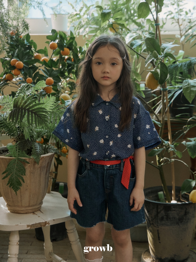 Grow B - Korean Children Fashion - #prettylittlegirls - Daisy Shirt - 4