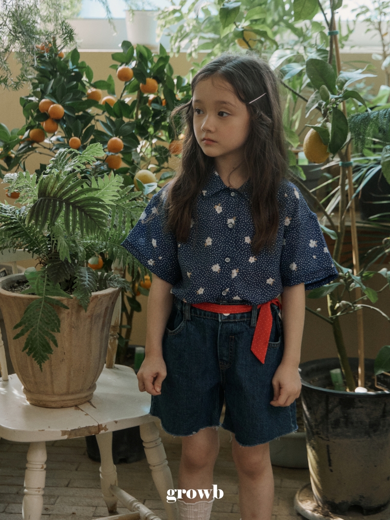 Grow B - Korean Children Fashion - #toddlerclothing - Daisy Shirt - 5