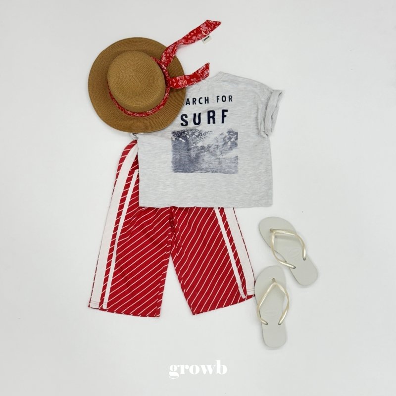 Grow B - Korean Children Fashion - #toddlerclothing - Surf Tee - 5