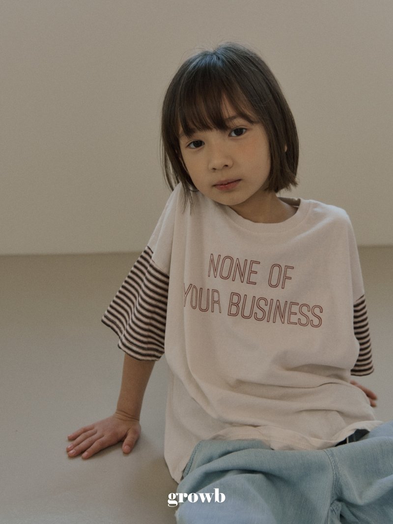 Grow B - Korean Women Fashion - #momslook - Adult  Nova Tee - 10