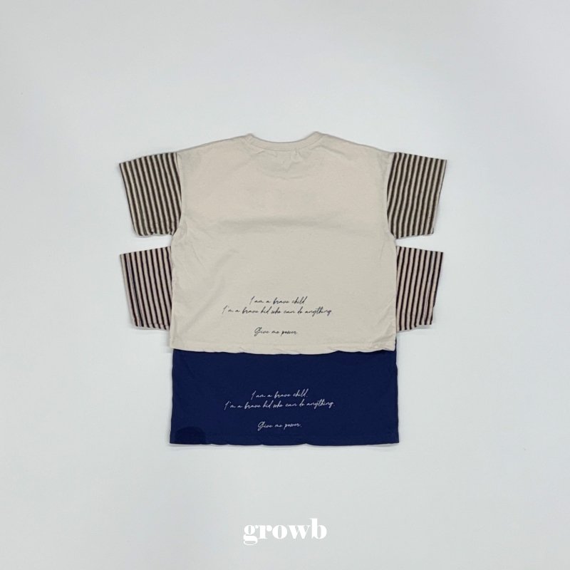 Grow B - Korean Women Fashion - #momslook - Adult  Nova Tee - 2