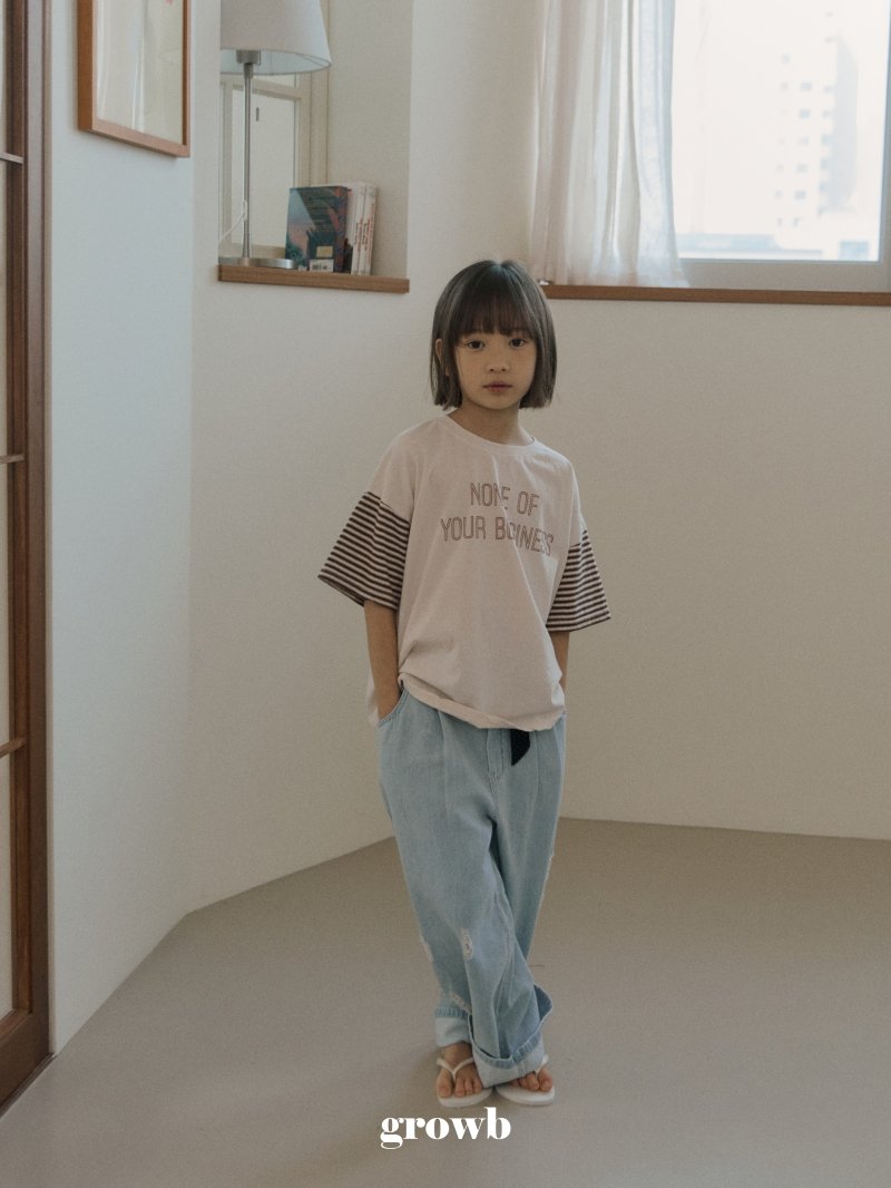 Grow B - Korean Women Fashion - #momslook - Adult  Nova Tee - 8