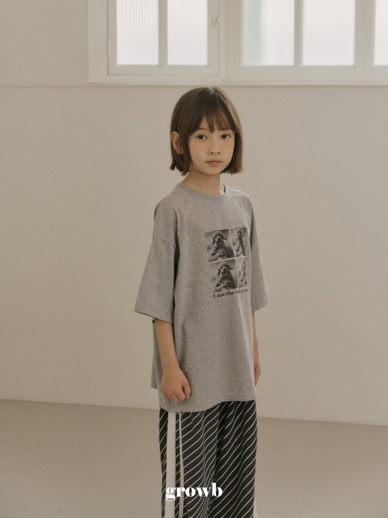 Grow B - Korean Women Fashion - #momslook - Adult Surfer Dog Tee - 6