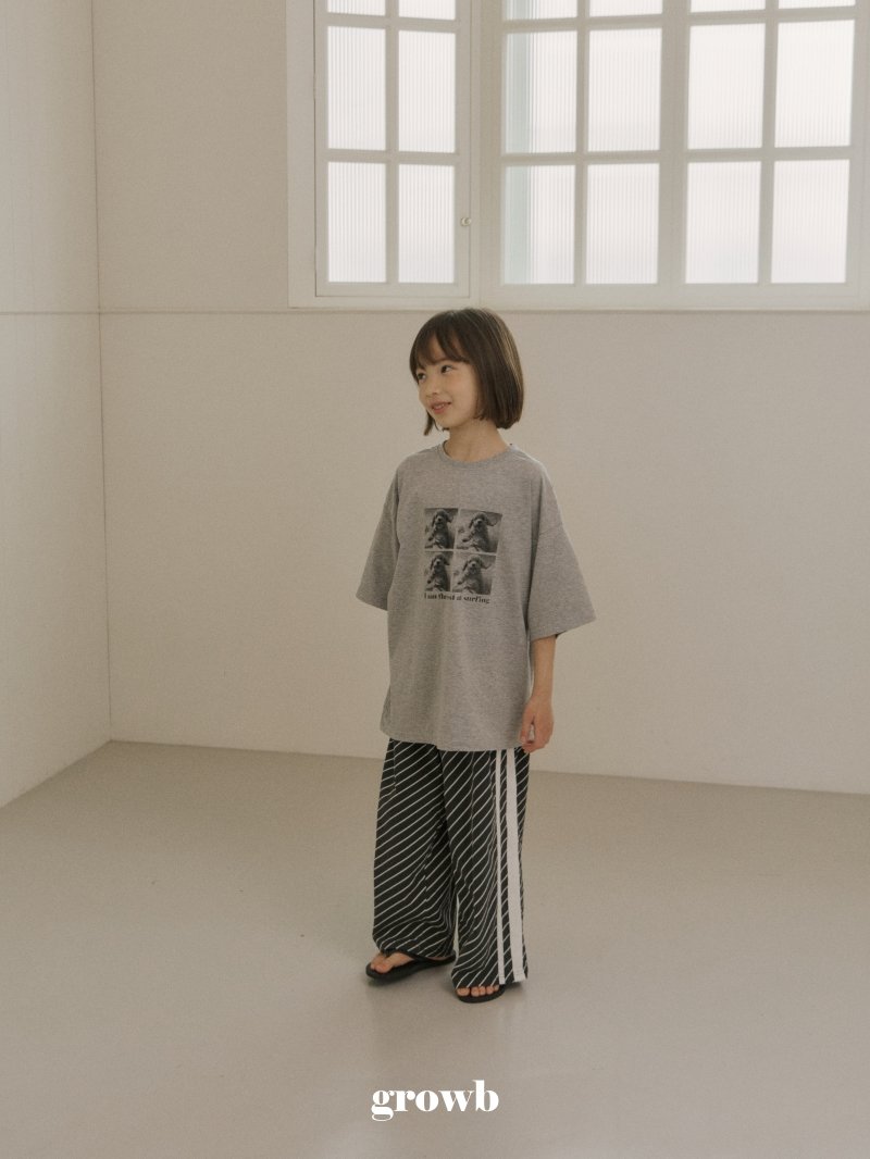 Grow B - Korean Women Fashion - #momslook - Adult Surfer Dog Tee - 8