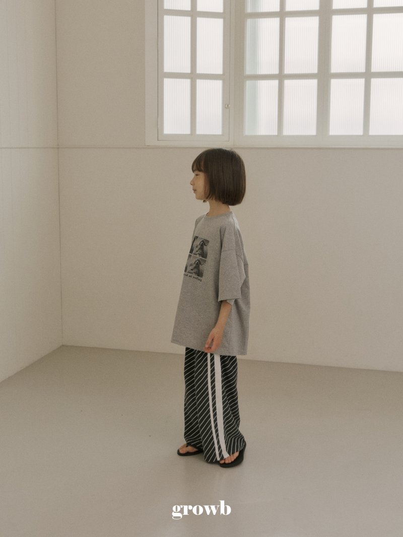 Grow B - Korean Women Fashion - #momslook - Adult Surfer Dog Tee - 9