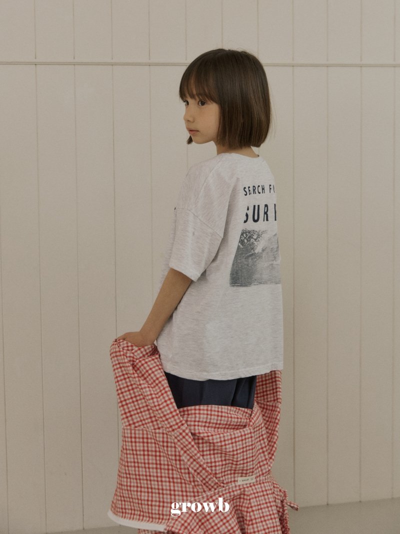 Grow B - Korean Women Fashion - #vintagekidsstyle - Adult Surf Tee - 12