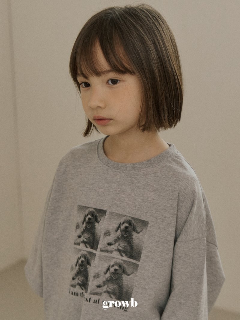 Grow B - Korean Women Fashion - #womensfashion - Adult Surfer Dog Tee - 11