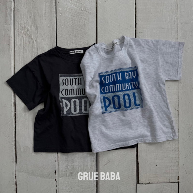 Grue Baba - Korean Children Fashion - #childofig - POOL Tee - 2