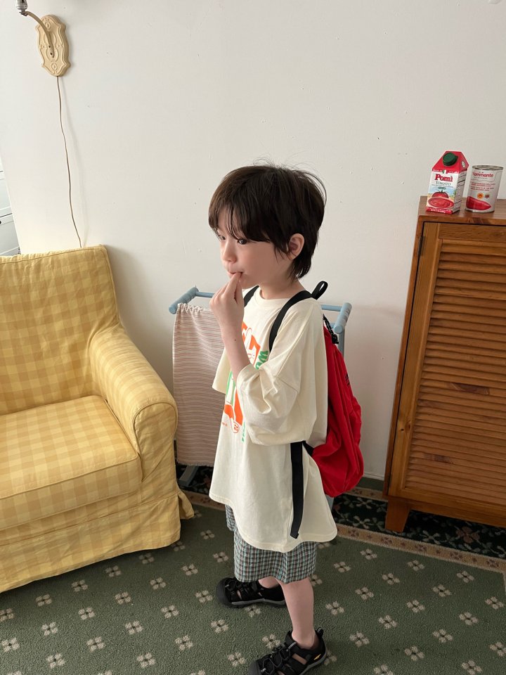 Grue Baba - Korean Children Fashion - #childofig - Cat the Day Tee - 2