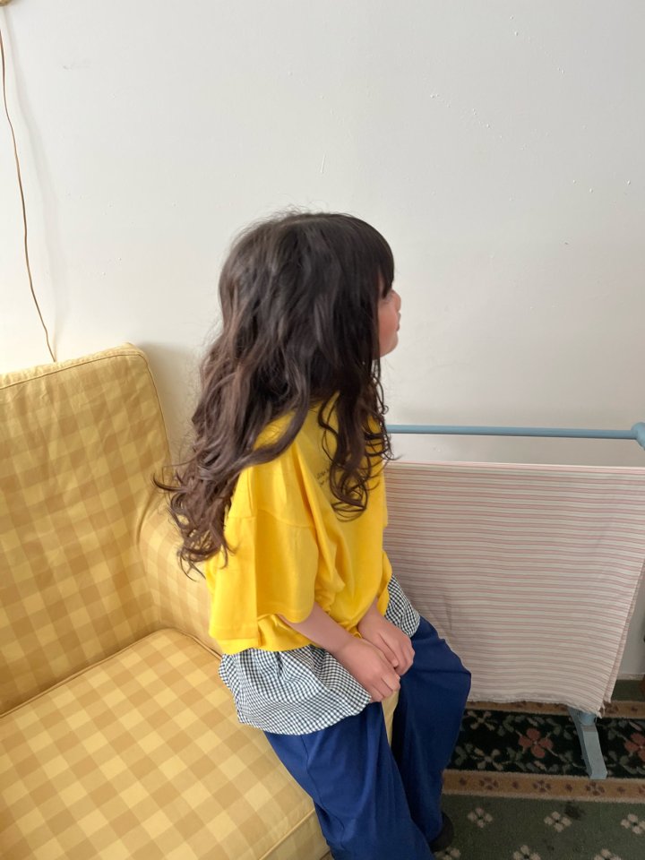 Grue Baba - Korean Children Fashion - #childofig - Check Tuming Skirt - 6