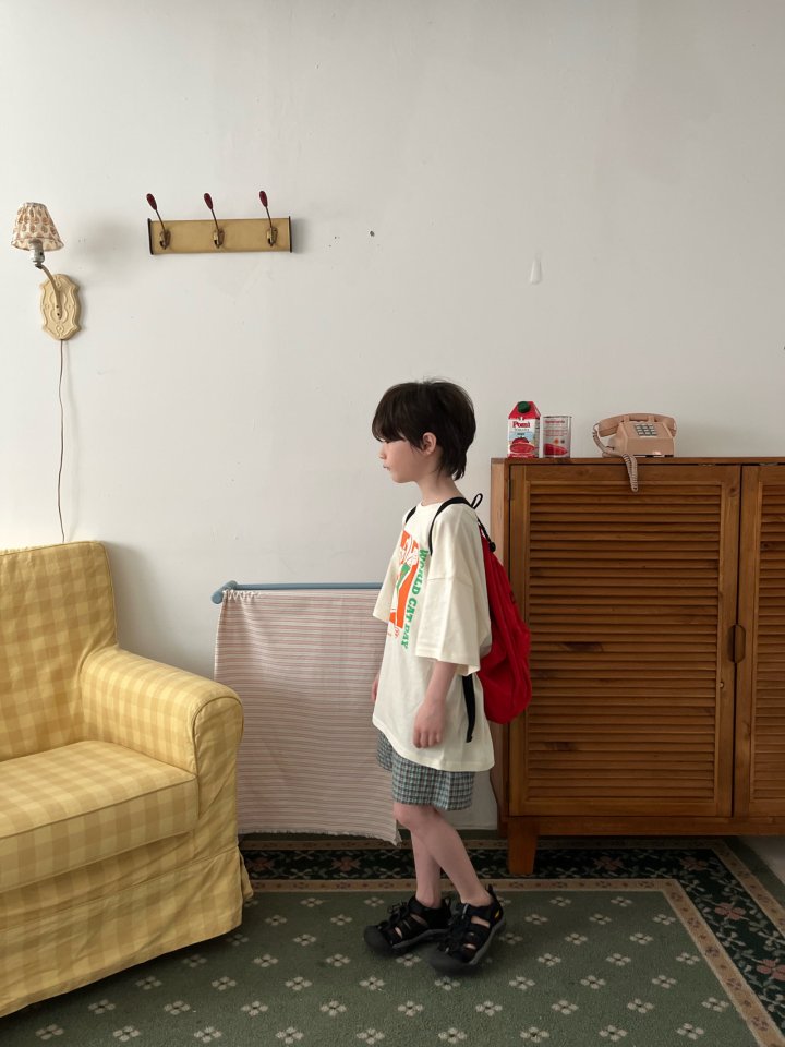 Grue Baba - Korean Children Fashion - #childofig - Cat the Day Tee - 4