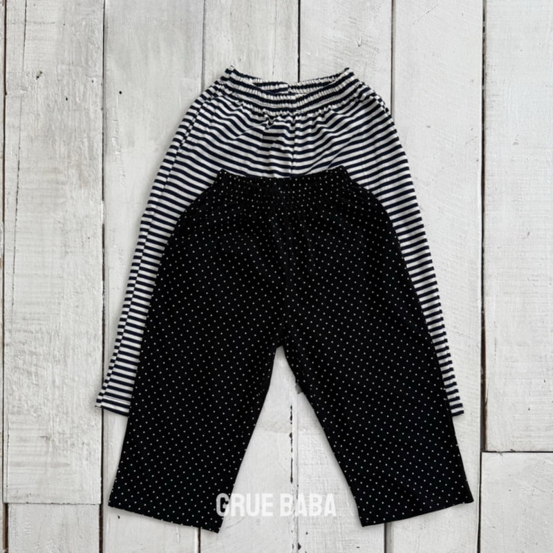 Grue Baba - Korean Children Fashion - #discoveringself - Chai Pants Stripe