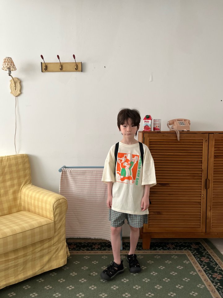 Grue Baba - Korean Children Fashion - #fashionkids - Cat the Day Tee - 7