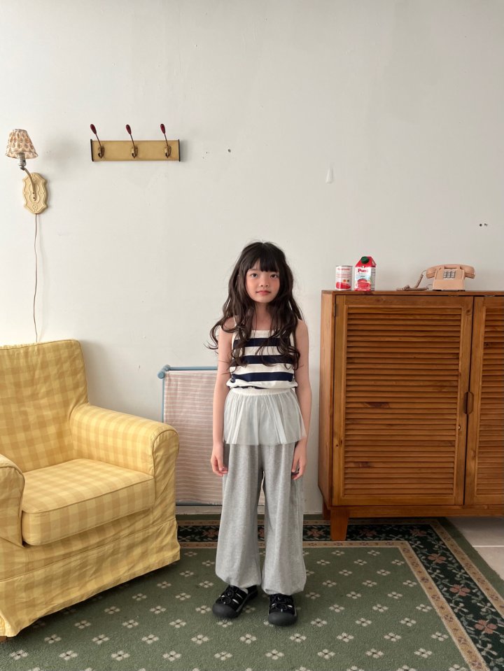 Grue Baba - Korean Children Fashion - #fashionkids - Poet Sleeveless - 5