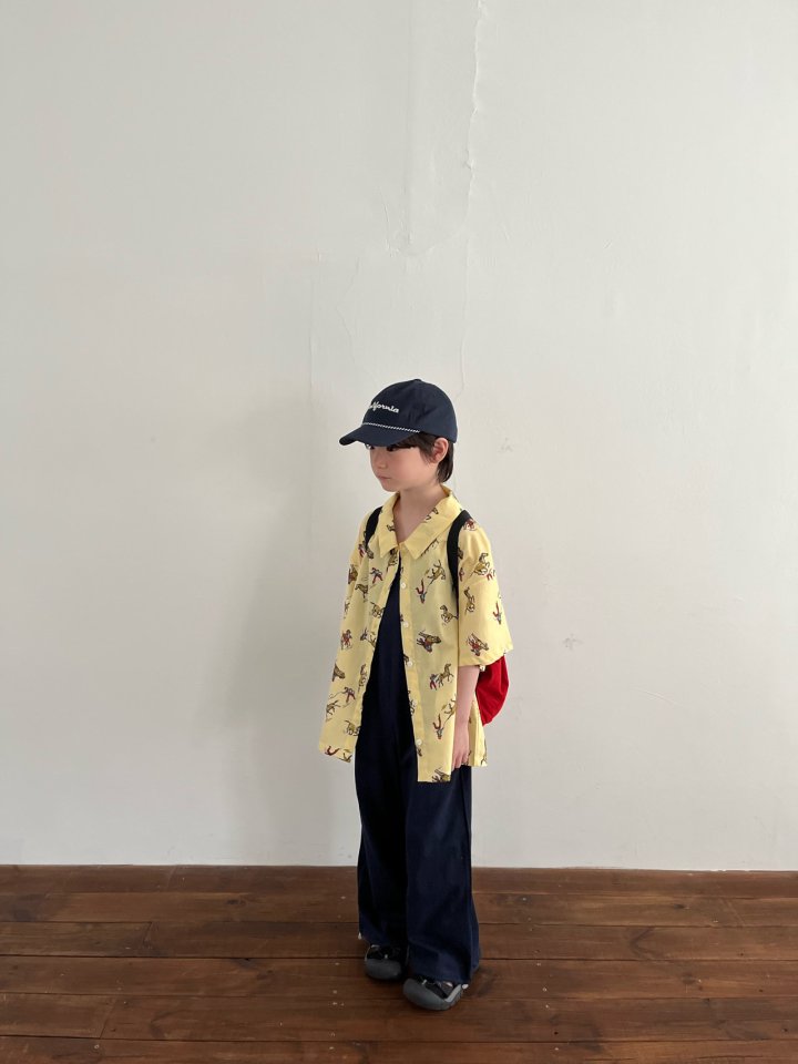 Grue Baba - Korean Children Fashion - #fashionkids - Breeze Shirt (Horse) - 11