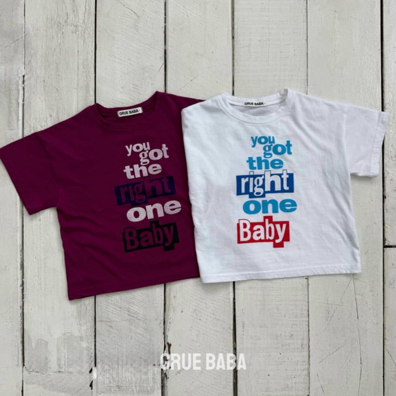 Grue Baba - Korean Children Fashion - #kidsstore - Light Tee - 3