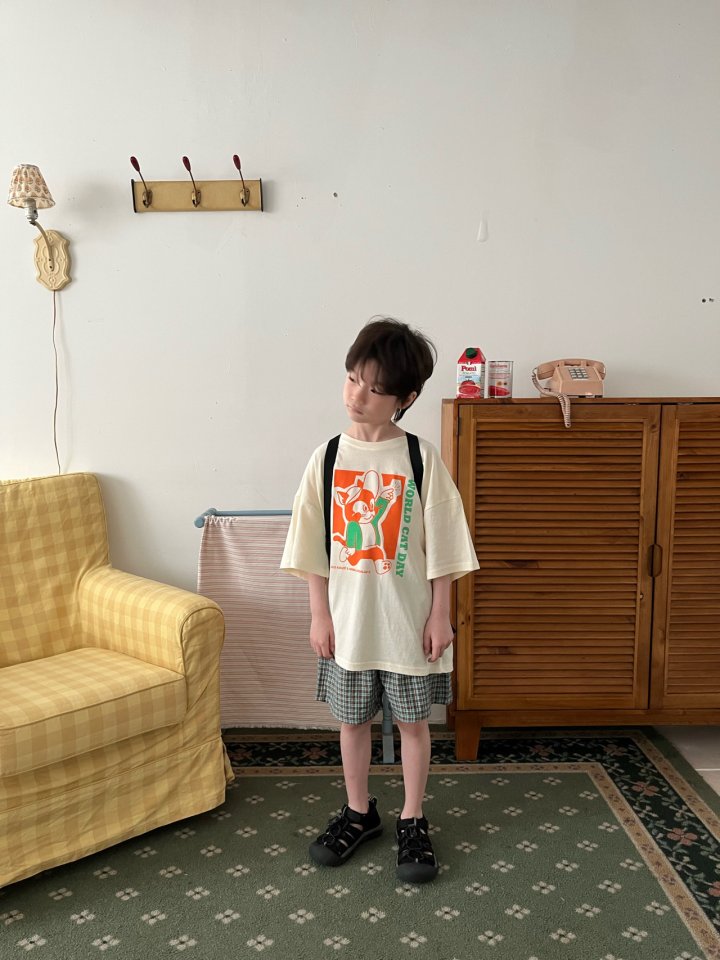 Grue Baba - Korean Children Fashion - #kidsstore - Cat the Day Tee - 9