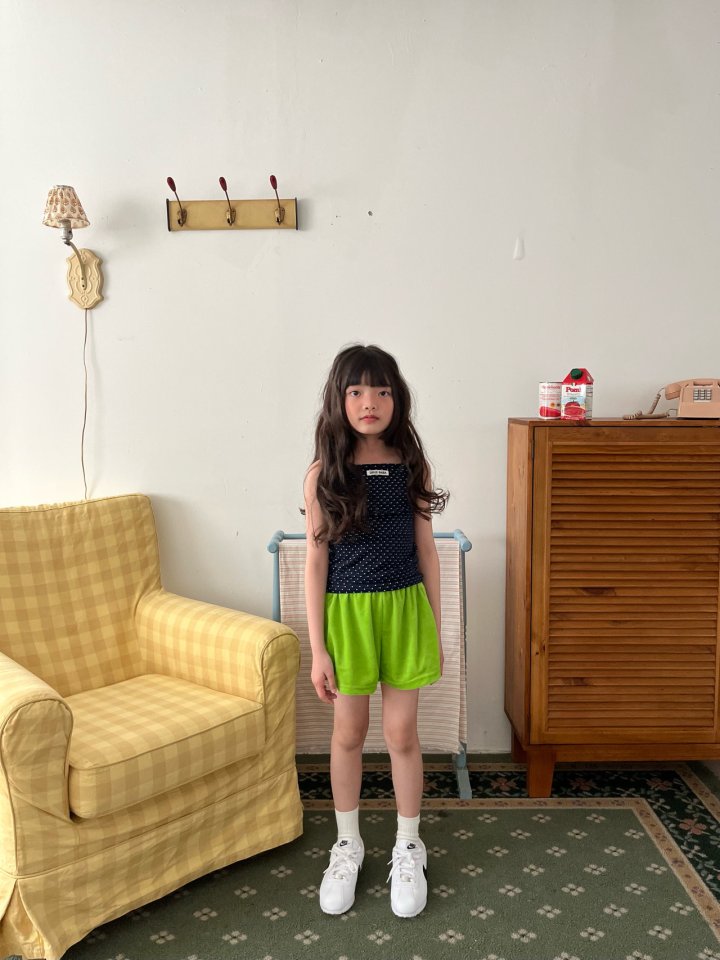 Grue Baba - Korean Children Fashion - #kidsstore - Apollo Sleeveless (Dot) - 10