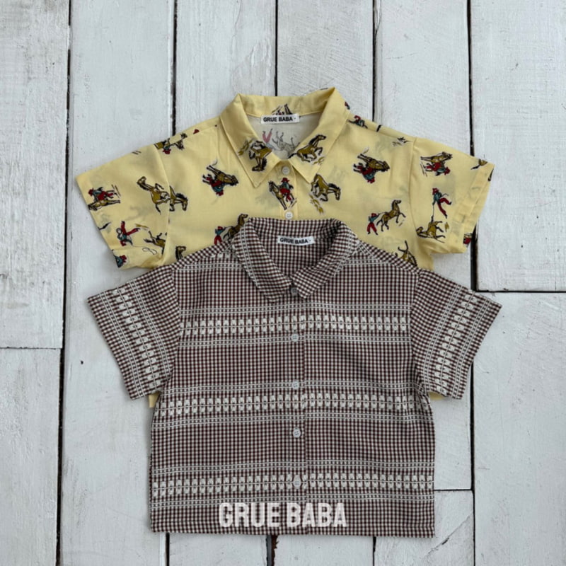Grue Baba - Korean Children Fashion - #magicofchildhood - Breeze Shirt