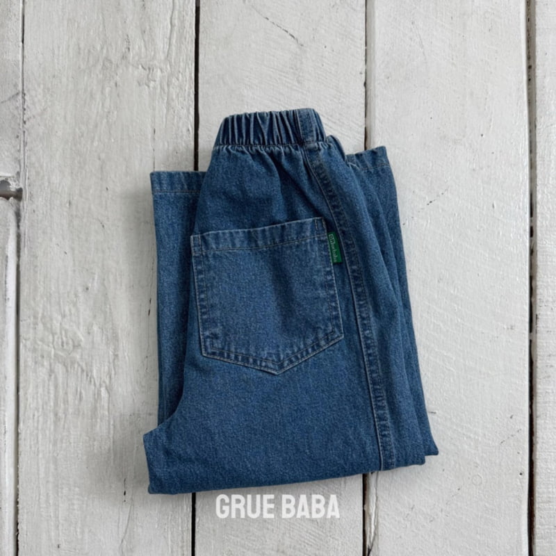 Grue Baba - Korean Children Fashion - #littlefashionista - New Jeans - 4