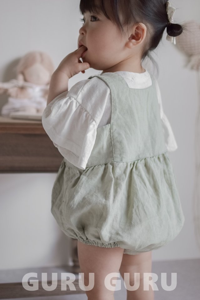 Guru Guru - Korean Baby Fashion - #babyboutique - Square Romper - 9