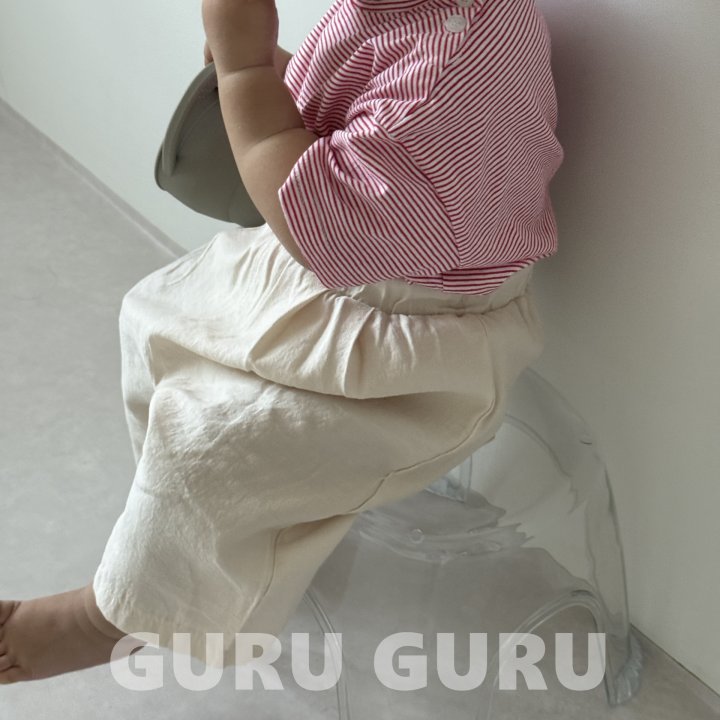 Guru Guru - Korean Baby Fashion - #babyboutique - Button Tee - 8