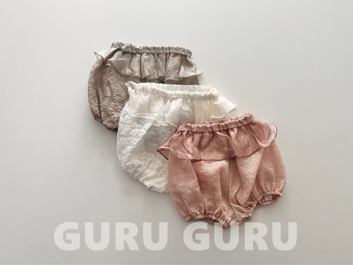 Guru Guru - Korean Baby Fashion - #babyclothing - Frill Bloomers