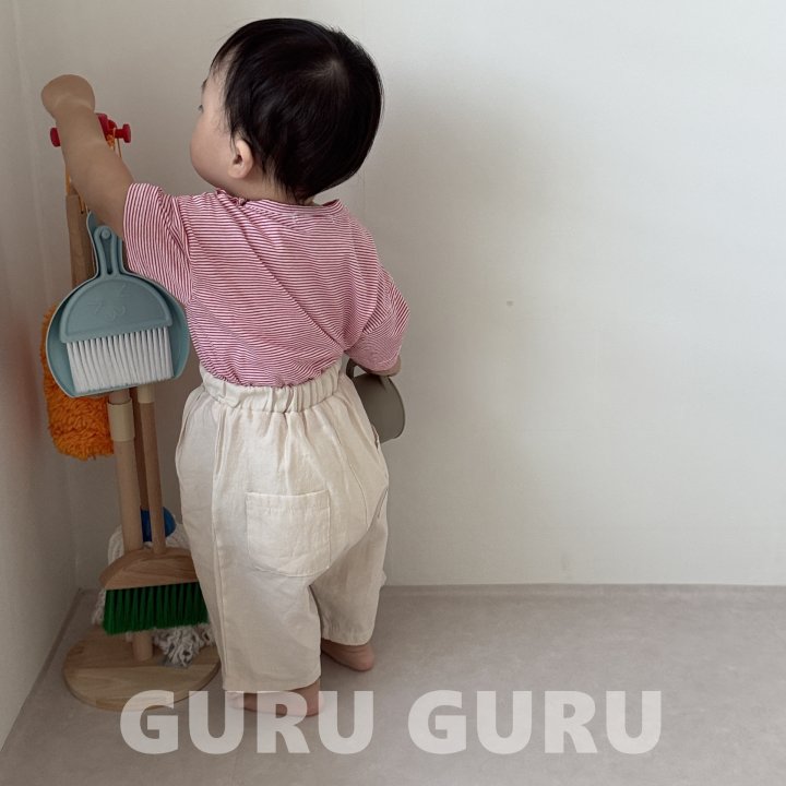 Guru Guru - Korean Baby Fashion - #babyclothing - Button Tee - 10