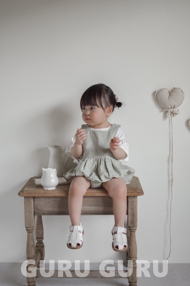 Guru Guru - Korean Baby Fashion - #babyfashion - Square Romper - 12
