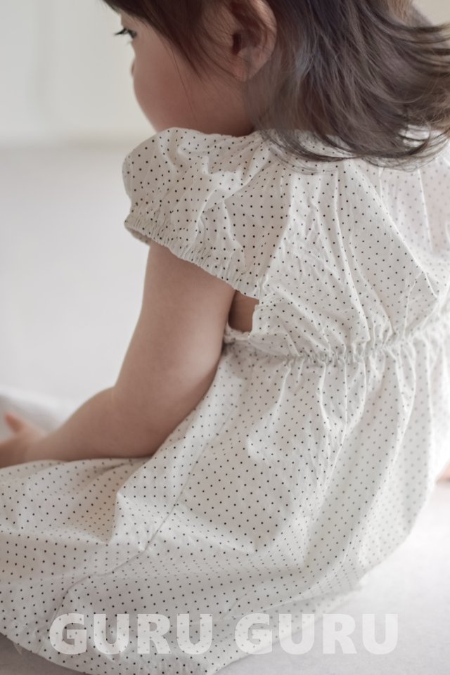 Guru Guru - Korean Baby Fashion - #babyfashion - Dot One-piece - 8