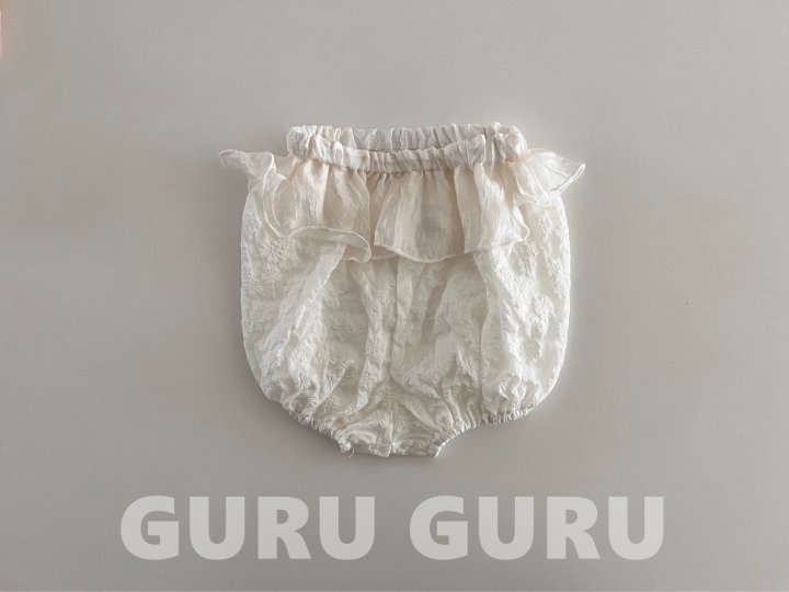 Guru Guru - Korean Baby Fashion - #babyfashion - Frill Bloomers - 2