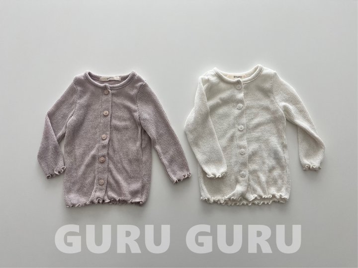 Guru Guru - Korean Baby Fashion - #babyfashion - Summer Cardigan