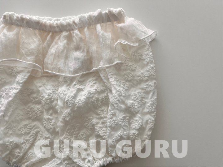 Guru Guru - Korean Baby Fashion - #babyfever - Frill Bloomers - 3