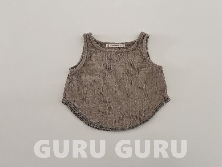 Guru Guru - Korean Baby Fashion - #babygirlfashion - Lace Sleeveless - 2