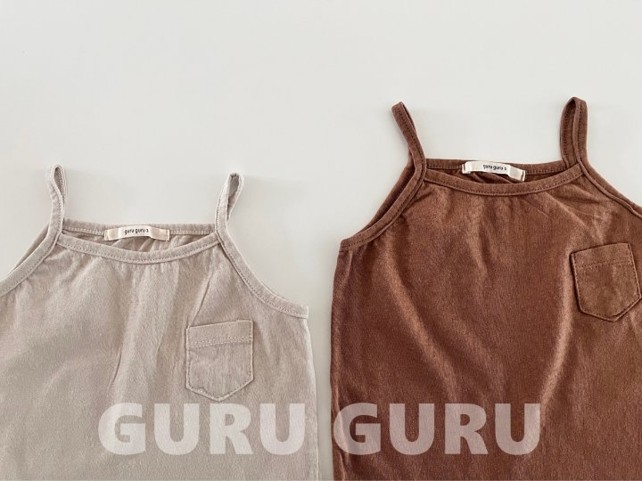Guru Guru - Korean Baby Fashion - #babyoninstagram - Pocket Sleeveless - 3