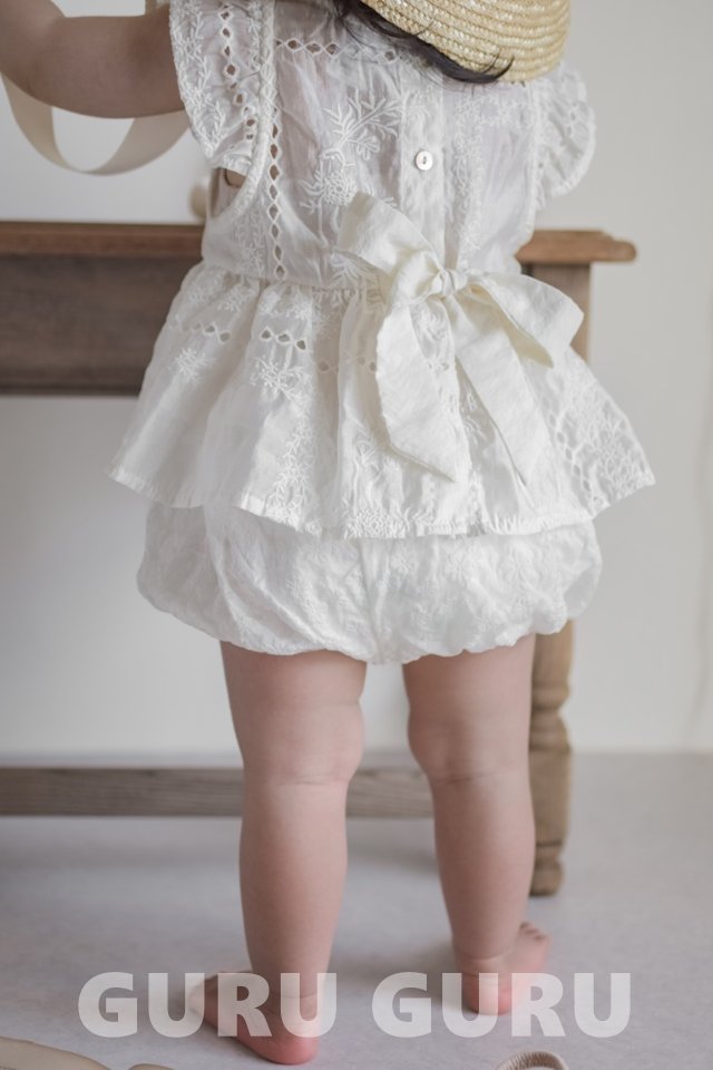 Guru Guru - Korean Baby Fashion - #babyootd - Frill Bloomers - 7